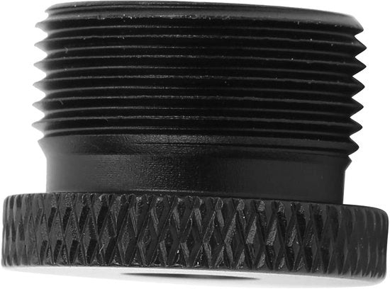Adattatore a vite universale 1/4 pollice a 5/8 pollice - Facile da installare - Nero - Adattatore per microfono - Adatto per supporti per microfono