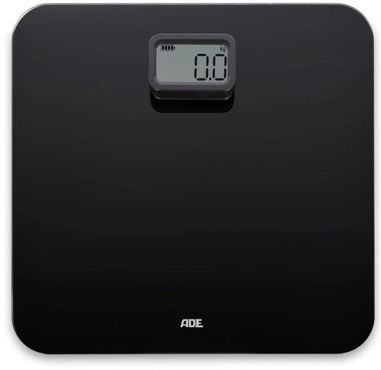 Pesa elettronica digitale senza batterie - ecologica - fino a 150 kg - nera - bilancia - efficiente in energia