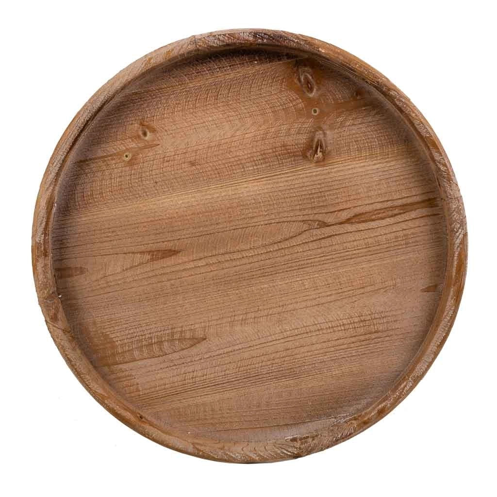 Tavolino in legno intagliato bianco 50x50x56h