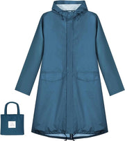 Impermeabile Cappotto da Donna - Giacca con Cappuccio Leggero - 1 pezzo - Diverse Colori