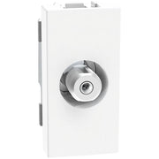 Connettore coassiale tv bticino jw4202f 75 ohm bianco