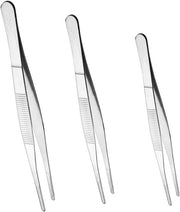 Set di Spatole per Cucina - Spatole per Cucina Professionali - 3 Pezzi - Acciaio Inossidabile - 20/25/30 cm