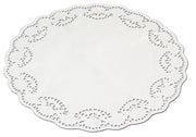 PIZZO SOTTO TORTA BIANCO 36CM 6PZ