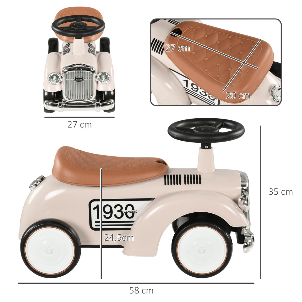 Carrello Camminatore per Bambini ¨C Zephmum ¨C 58x27x35 cm Crema