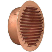 GRIGLIA DI AERAZIONE TONDA IN RAME Ø 150 mm