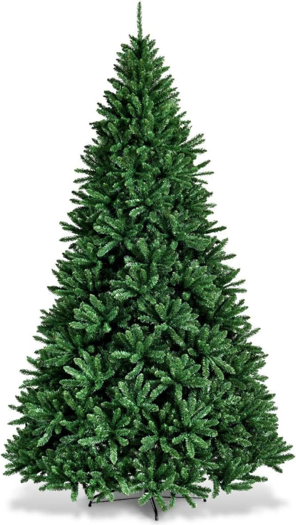 Albero Artificiale di Natale, Albero di Natale Verde, Abete di Natale in PVC, Albero per Albero Decorativo, con Effetto Realistico, Supporto in Metallo, Facile da Montare (180 cm)