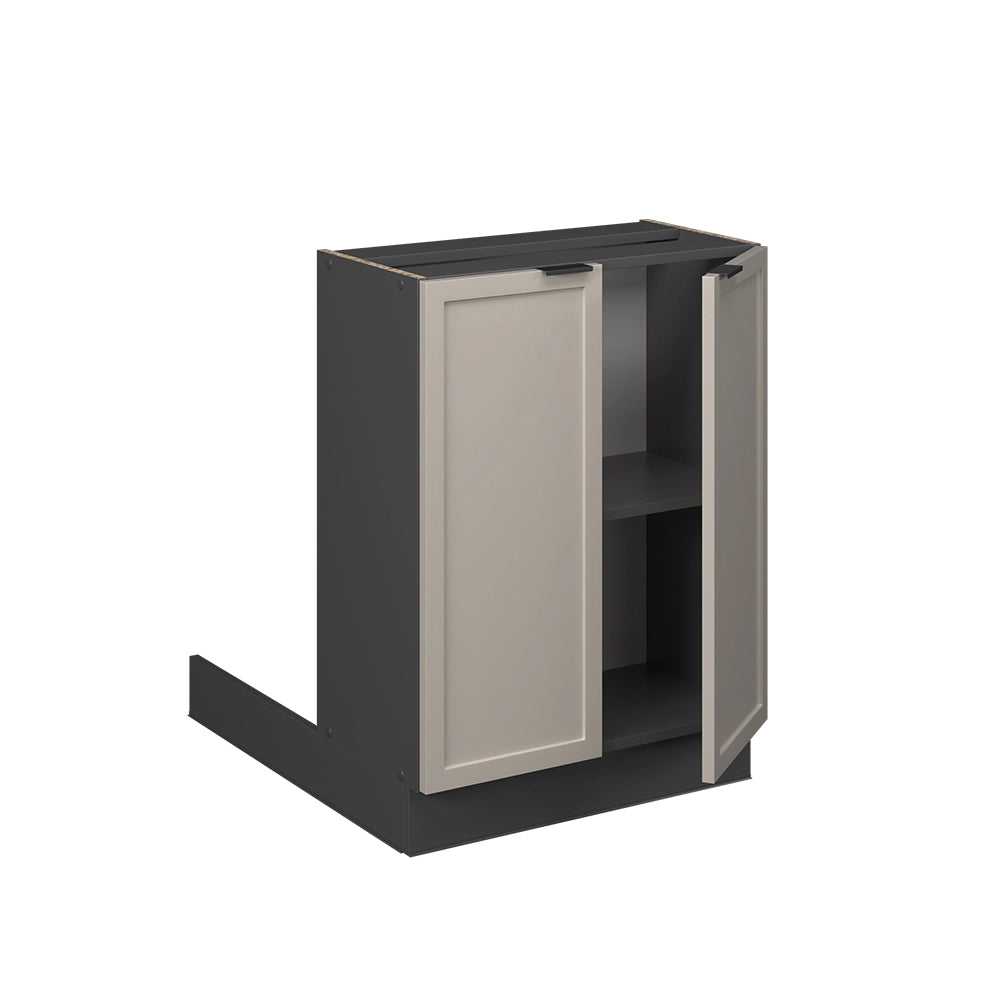 Vicco Isola cucina GrigioBeige 60 cm senza piano di lavoro