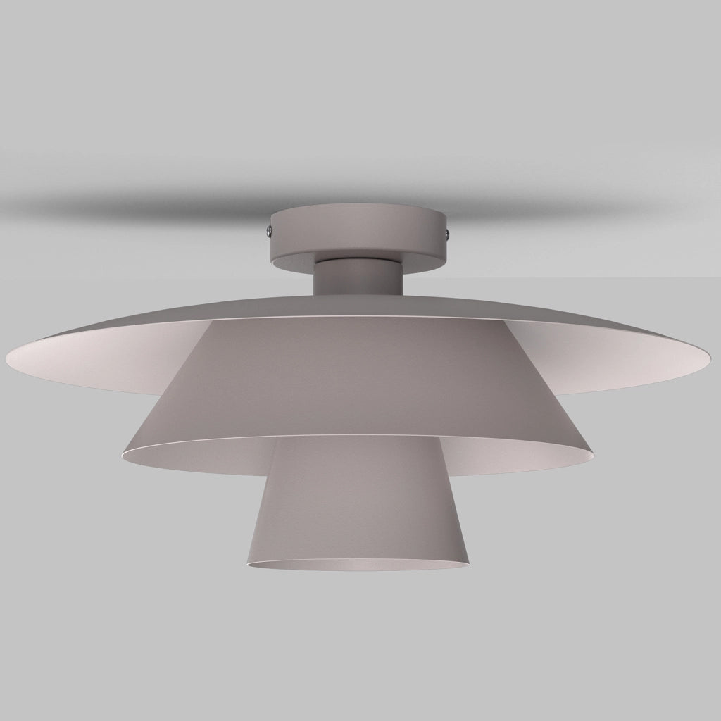 Plafoniera decorativa Plato 1 luce cashmere E27 Luminex