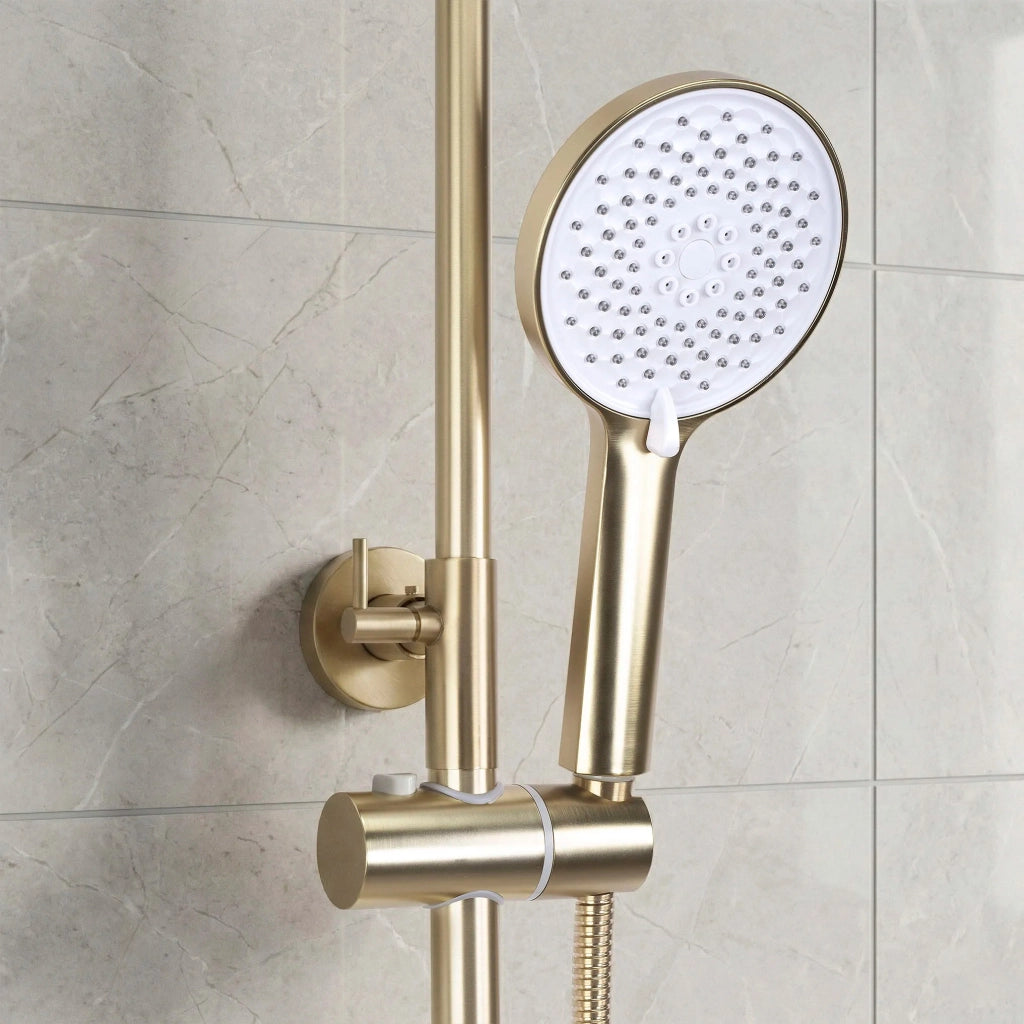 Set Doccia Rea Ontario Brush Gold
