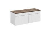 Set mobili bagno 160 cm con piano Iconic White 160 cm