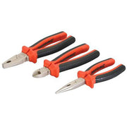 Trade Shop - 3 Pinze Isolata 1000v Tronchese 180mm Pinza 200mm Pinza Becchi 180mm 1000 Volts -