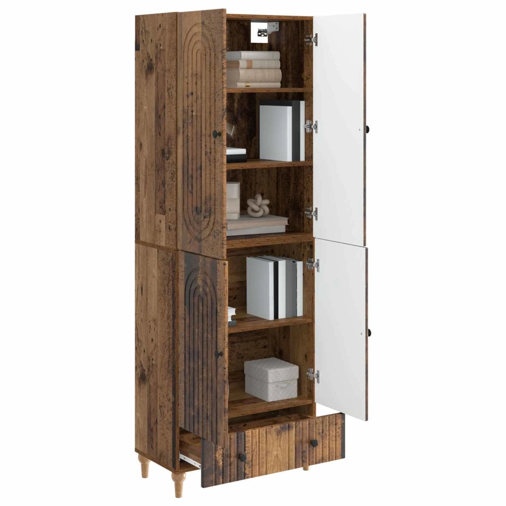 Set di armadi 2 pcs 66 x 34,5 x 95 cm Legno ingegnerizzato