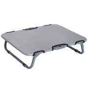 Cuccia per cani esterna pieghevole ¨C zephmum ¨C grigio 59x46x15 cm