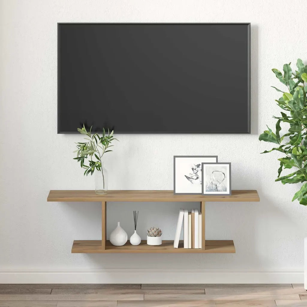 vidaXL Mobile TV Marrone 103 x 30 x 26.5 cm Legno multistrato
