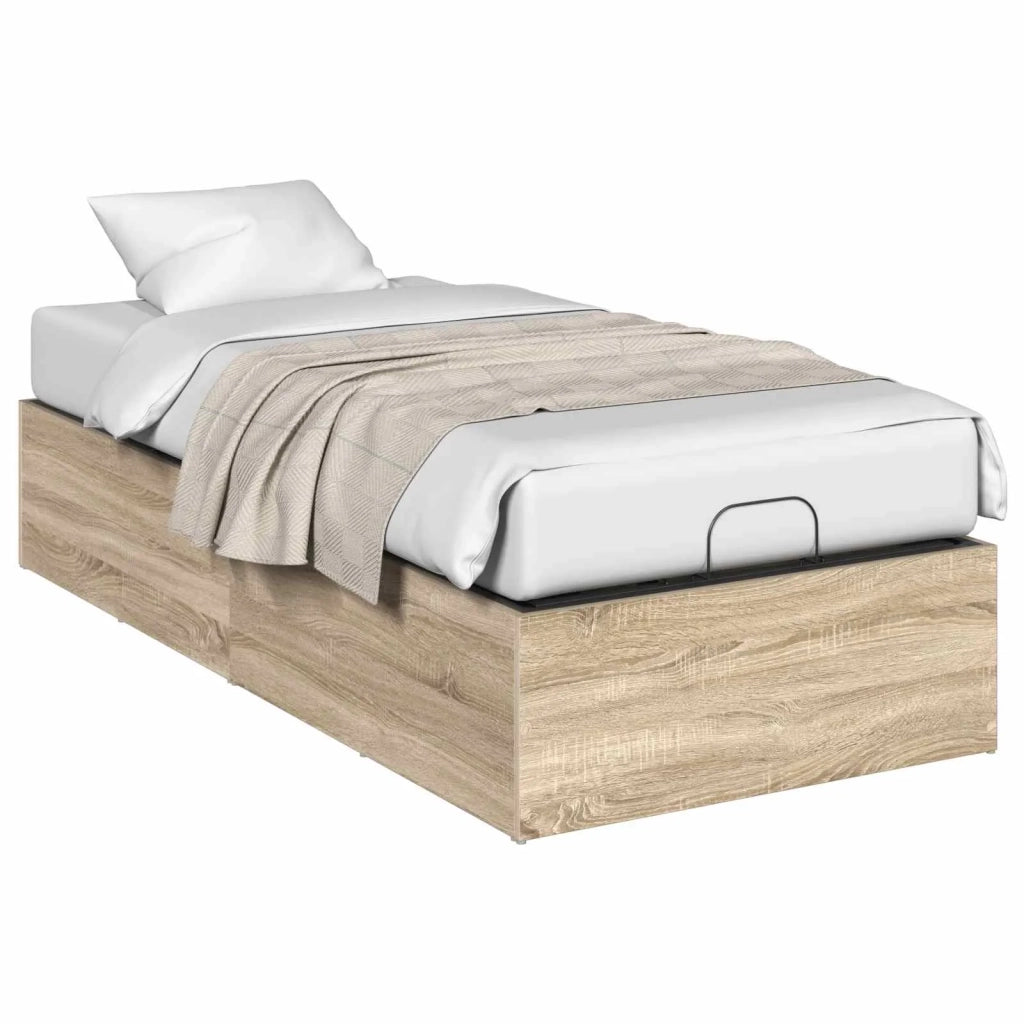 Giroletto per rete letto regolabile Rovere Sonoma 90 x 190 cm 8021841