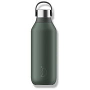 Chilly B500S2PGRN Series 2 Borraccia Termica 500 ml Acciaio Inossidabile Doppia Parete Sottovuoto Tenuta Stagna 24h Freddo 12h Caldo colore Verde