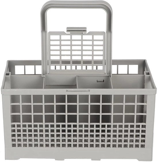 Accessori per vaschetta - 8 Compartimenti - Supporto per posate - Materiale ABS - Maniglia rimovibile - Adatto per 99% di lavastoviglie - Scatola per il bucato