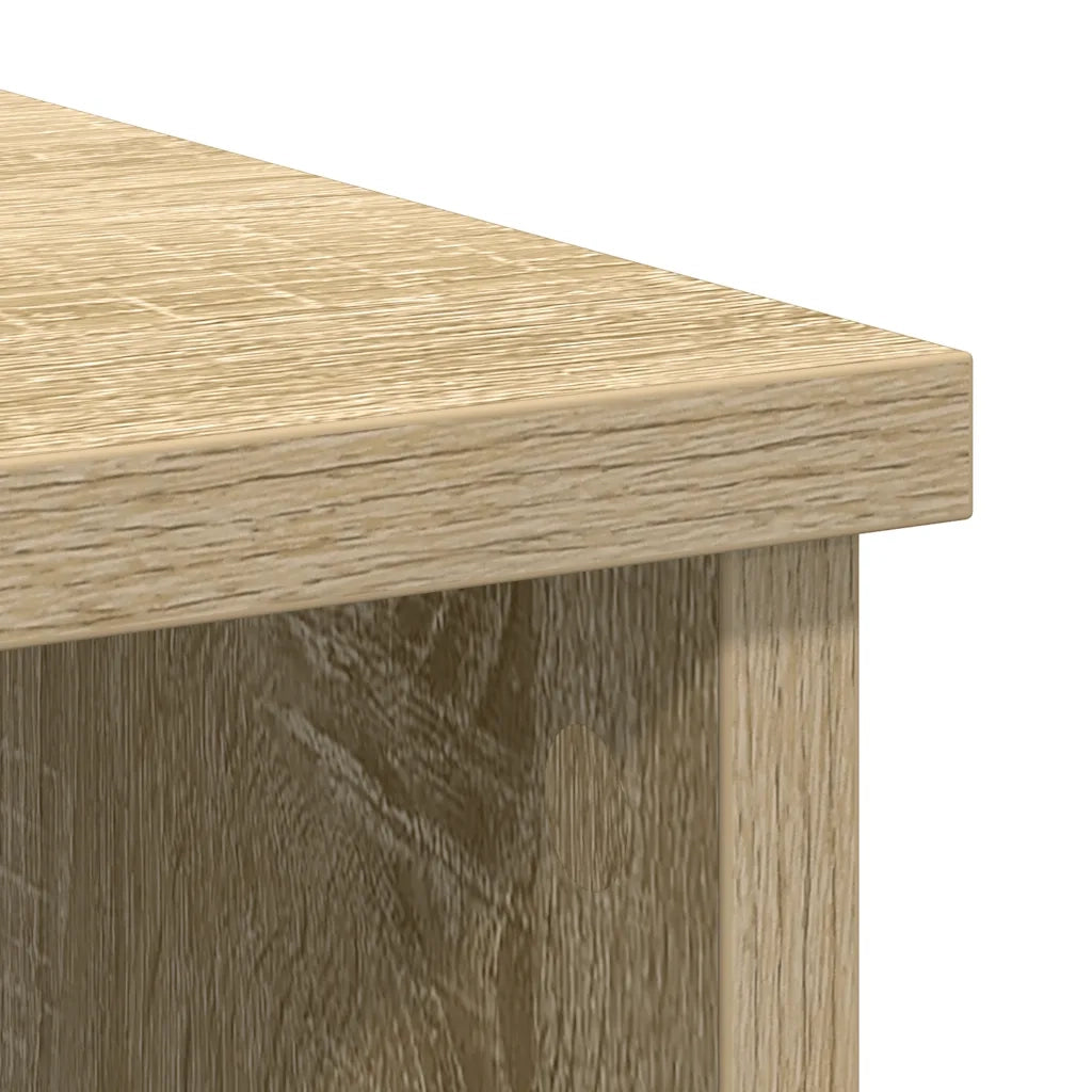 Credenza con Cassetto Rovere Sonoma 101x35x76 cm in Truciolato