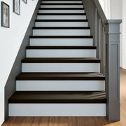 Gradini 2 pz Marrone Scuro 90x30x2 cm Legno Massello Rovere 3283804