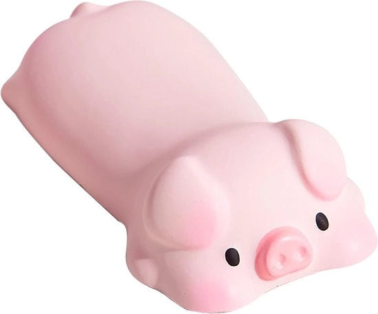 Tastiera con Supporto per le Mani Stile Animale Riduzione Stress Supporto per le Mani - Rosa Pinguino.