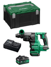 Martello Perforatore HIKOKI DH3628DAB1X (1 x 4,0Ah/8,0Ah + UC18YSL3 + Valigetta HSC III)