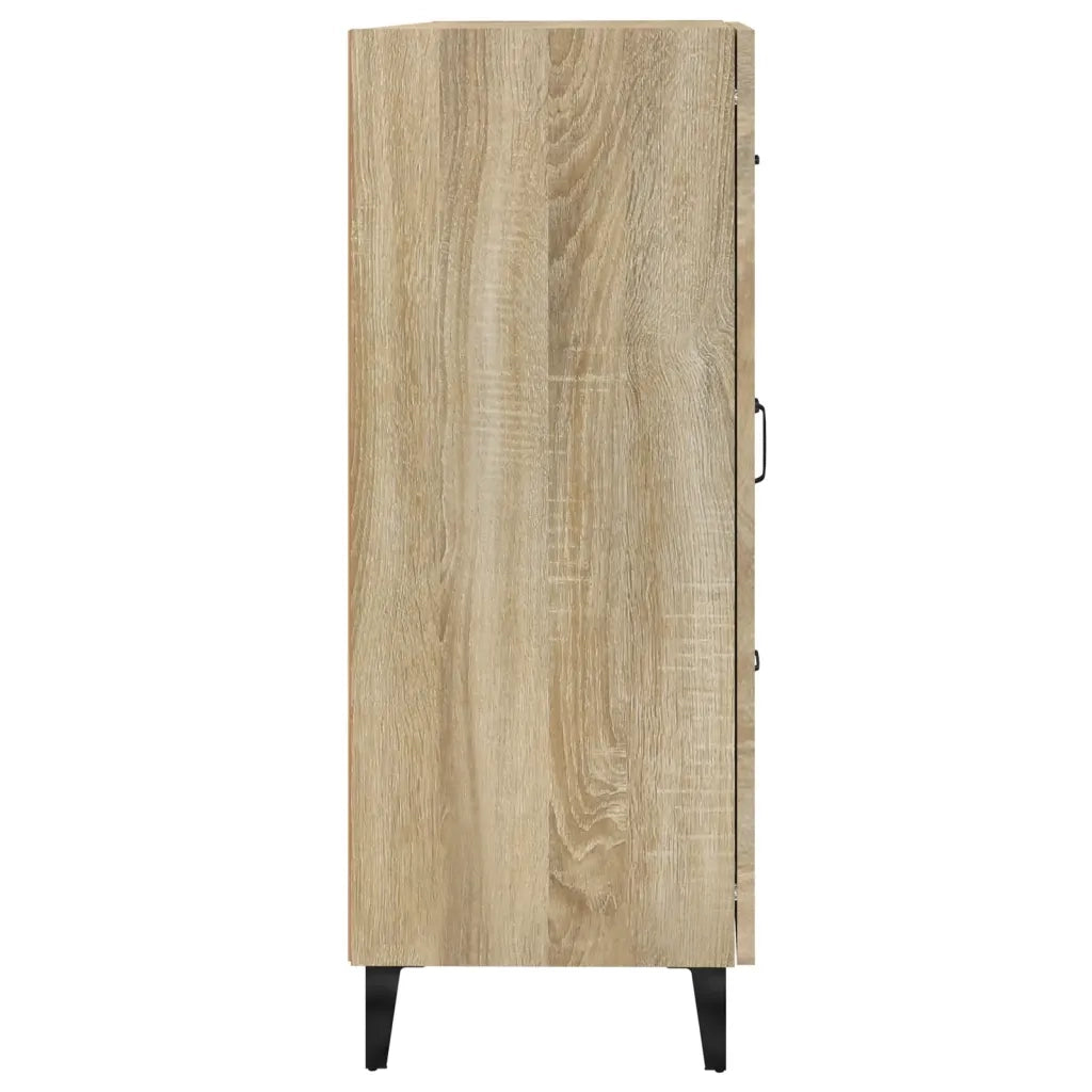 Credenza Rovere Sonoma 69,5x34x90 cm in Legno Multistrato 812234