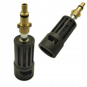 Adattatore per Idropulitrice compatibile con Nilfisk Alto e Accessori Bayonet Kärcher K – Ottone, 160 BAR, 60°C