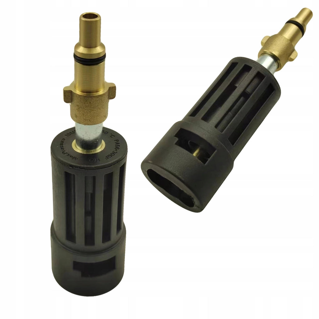 Adattatore per Idropulitrice compatibile con Nilfisk Alto e Accessori Bayonet Kärcher K – Ottone, 160 BAR, 60°C