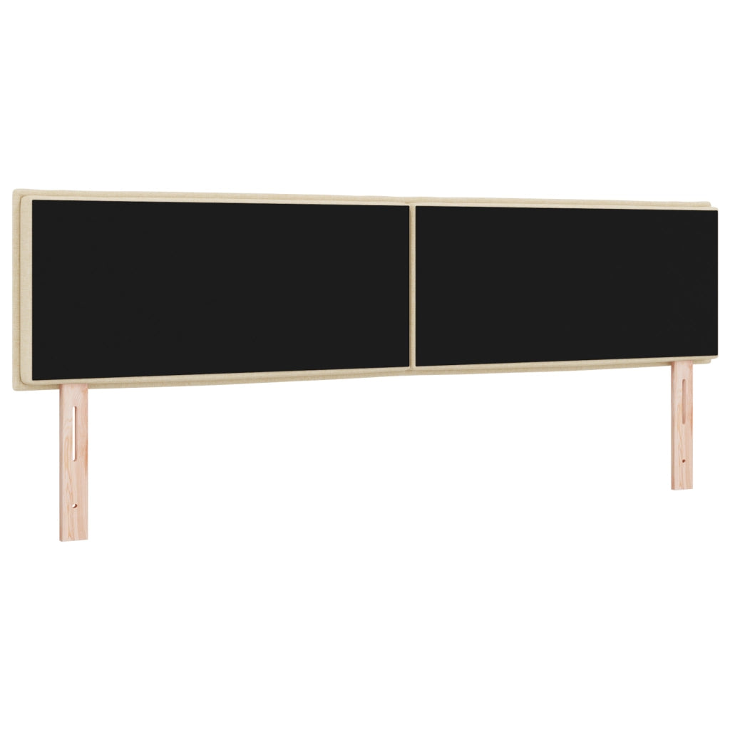 Testata LED Design Linee Panna 90 cm Tessuto