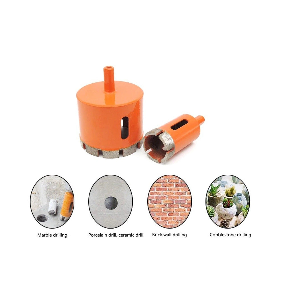 Trade Shop - Frese A Tazza Diamantata Diam. ø 14-50 Mm Per Vetro Marmo Ceramica E Vetroresina -       20 Mm