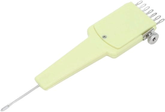 Accessorio per macchina da cucire - 7 aghi - trasferitore - Disegno universale - Alta qualità metallo/plastica - Adatto per macchine da cucire - Attività di cucito professionale - Accessorio per macchina da cucire