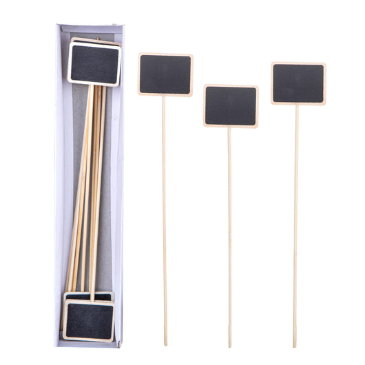 Set 12 Rami in Legno con Lavagne Rettangolare