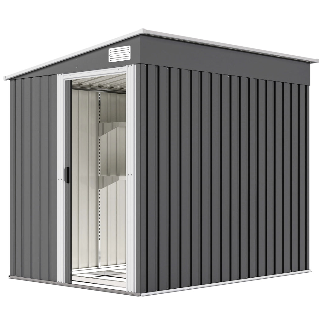 Casetta per attrezzi in metallo ¨C zephmum ¨C 154x206.5x181 cm