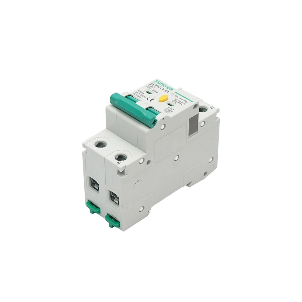 Interruttore automatico tipo 1+N, 20A 400VAC Suntree