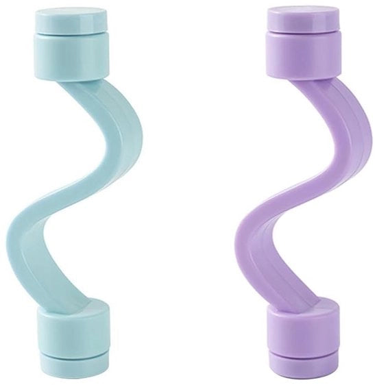 Stoppi magnetici per porte - 2 pezzi - Materiale ABS/PP - Previene i bottoncini sulla porta