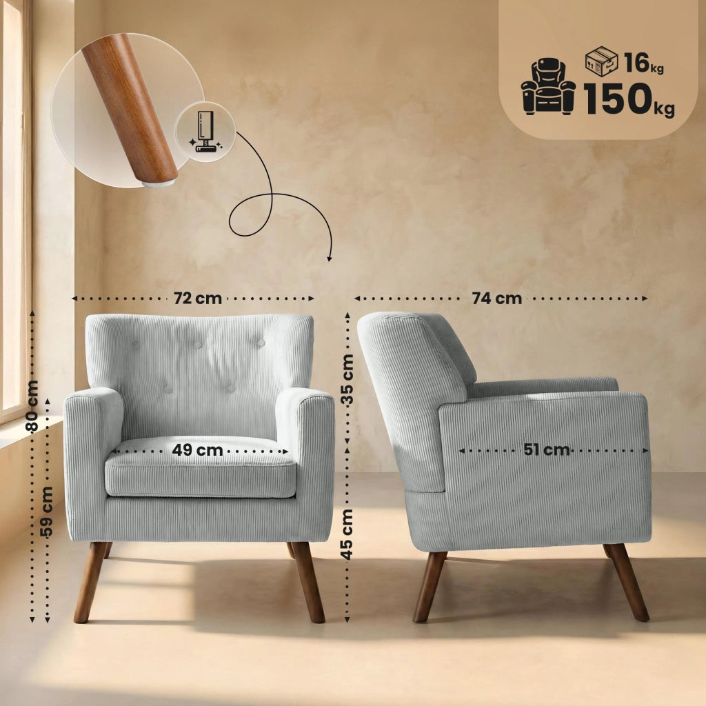 Poltroncina Kioni Cord 2