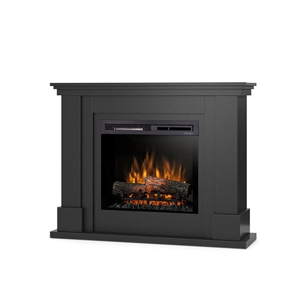 Caminetto Elettrico A Libera Installazione A LED - Nero - 23" - 110 x 89.7 x 30 - LUENA
