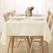 Tappeto per tavolo, impermeabile, diverse dimensioni, beige, 130x130