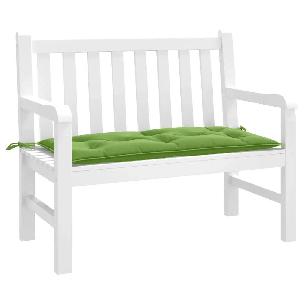 Cuscino Panca Giardino Verde MÃ©lange 100x50x7 cm Tessuto