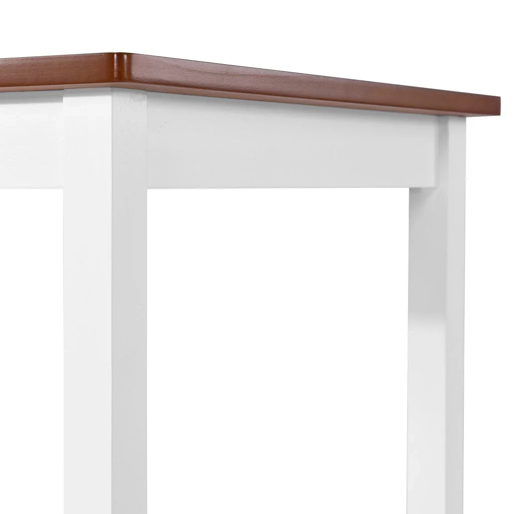 Tavolo alto stile bar/bistrot in legno massello 108 cm 0902080/2