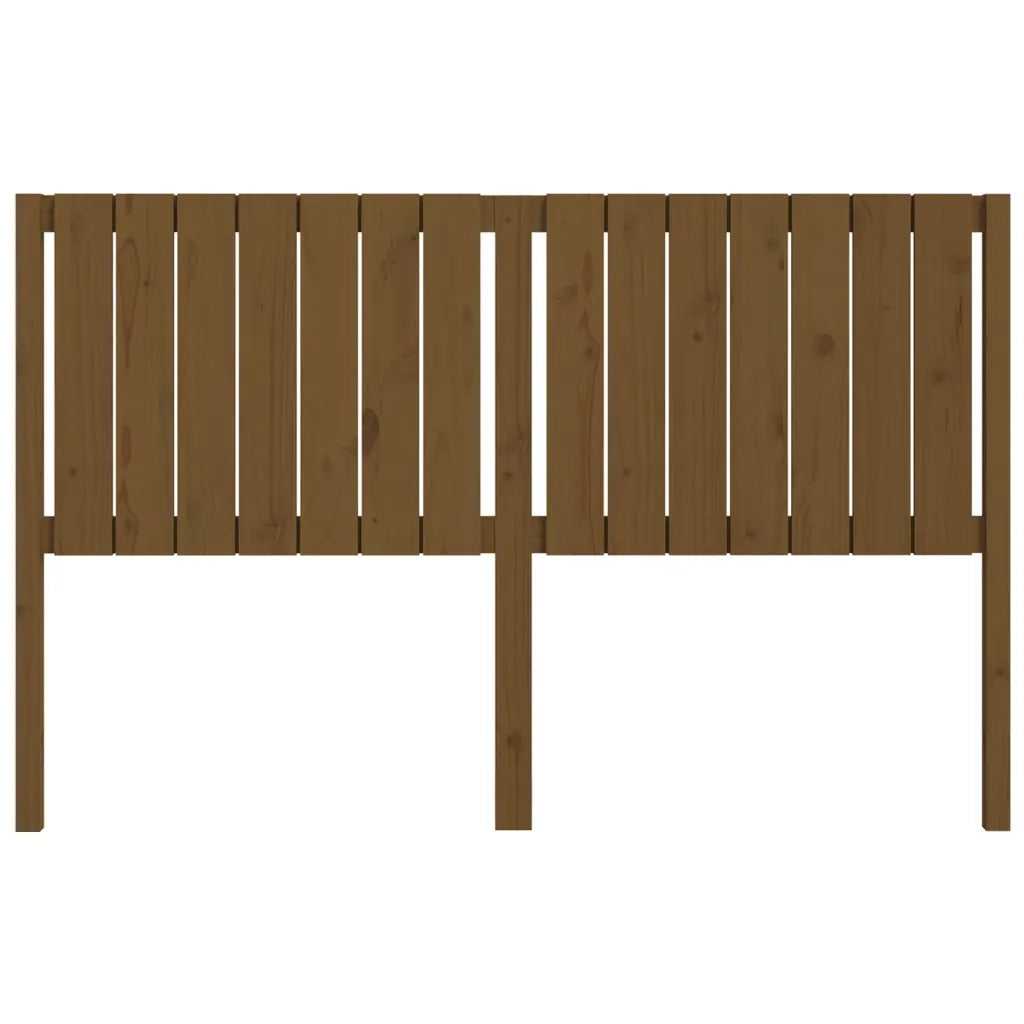 Testiera per Letto Miele 165,5x4x100 cm Legno Massello di Pino