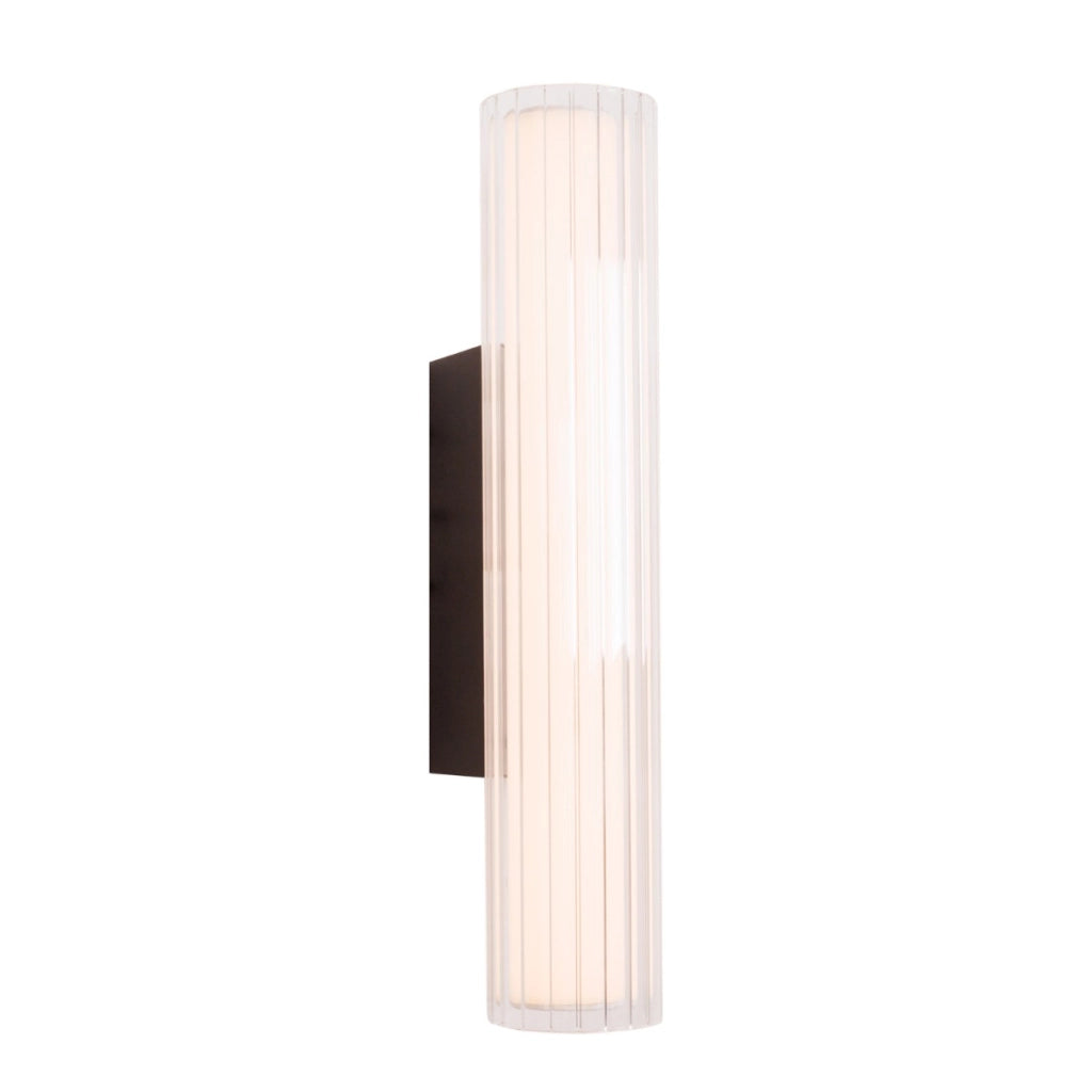 Applique parete lineare nera 31cm FAYETTE LED 6W Maxlight