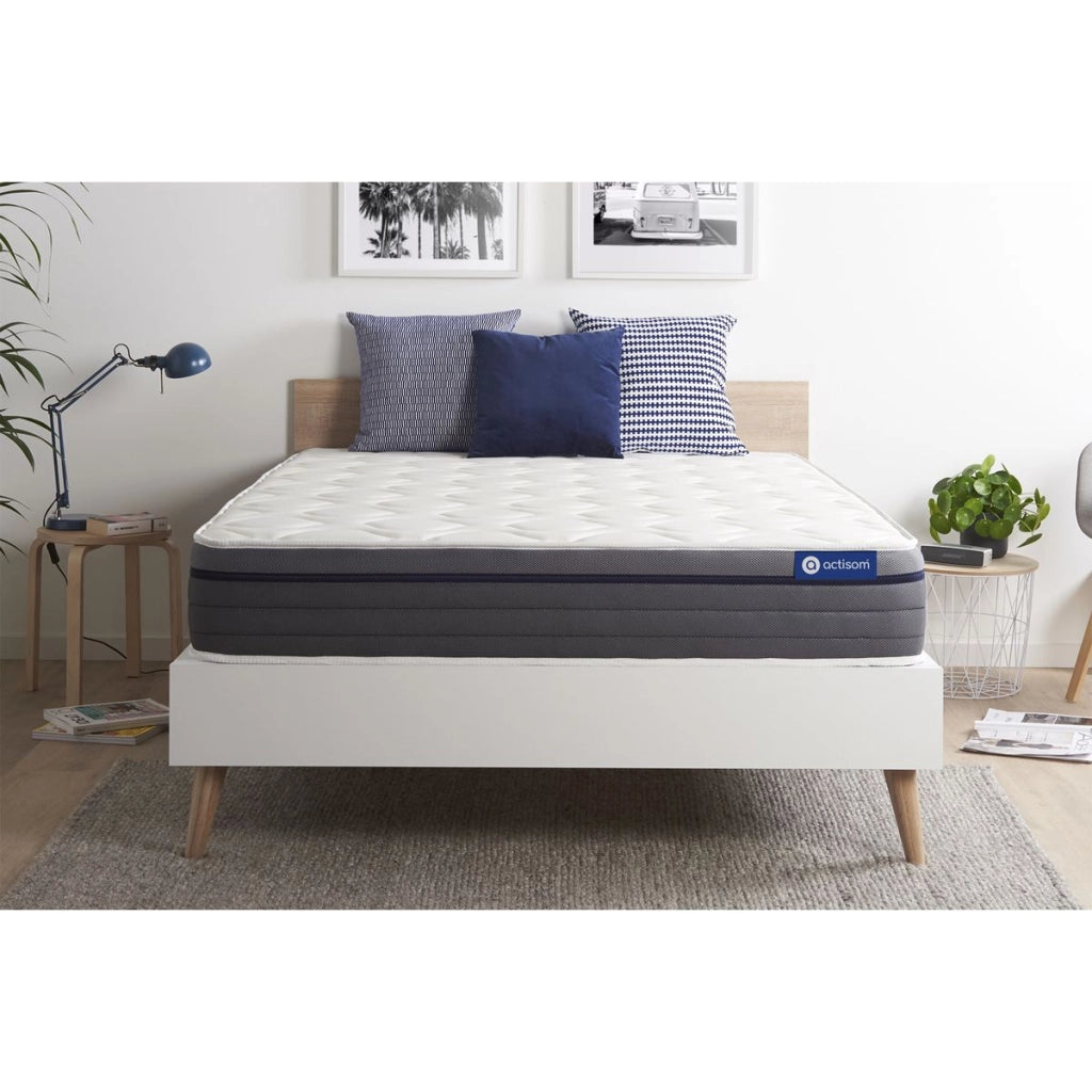 Materasso matrimoniale Actilatex zen 200x200cm - Spessore : 26cm - Lattice e memory foam - Bilanciato