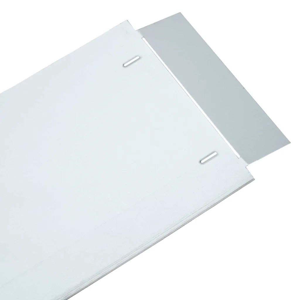 Bordure per prato 10 pz Argento 100 x 25 x 0,07 cm CFW2356516