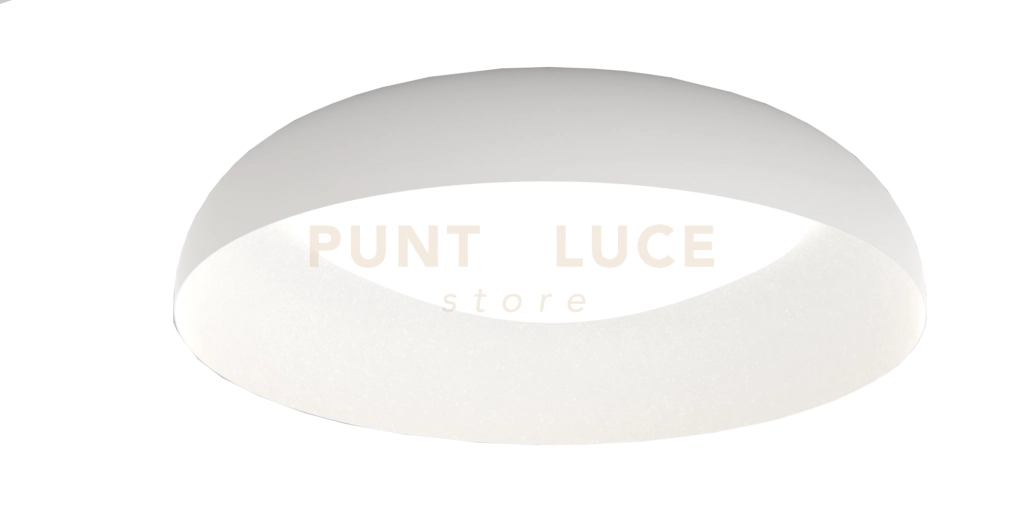 ALOHA-PL60 Lampada da soffitto led integrado Kelvin SDD 2800-5000 colore bianco d.60cm DIMMERABILE