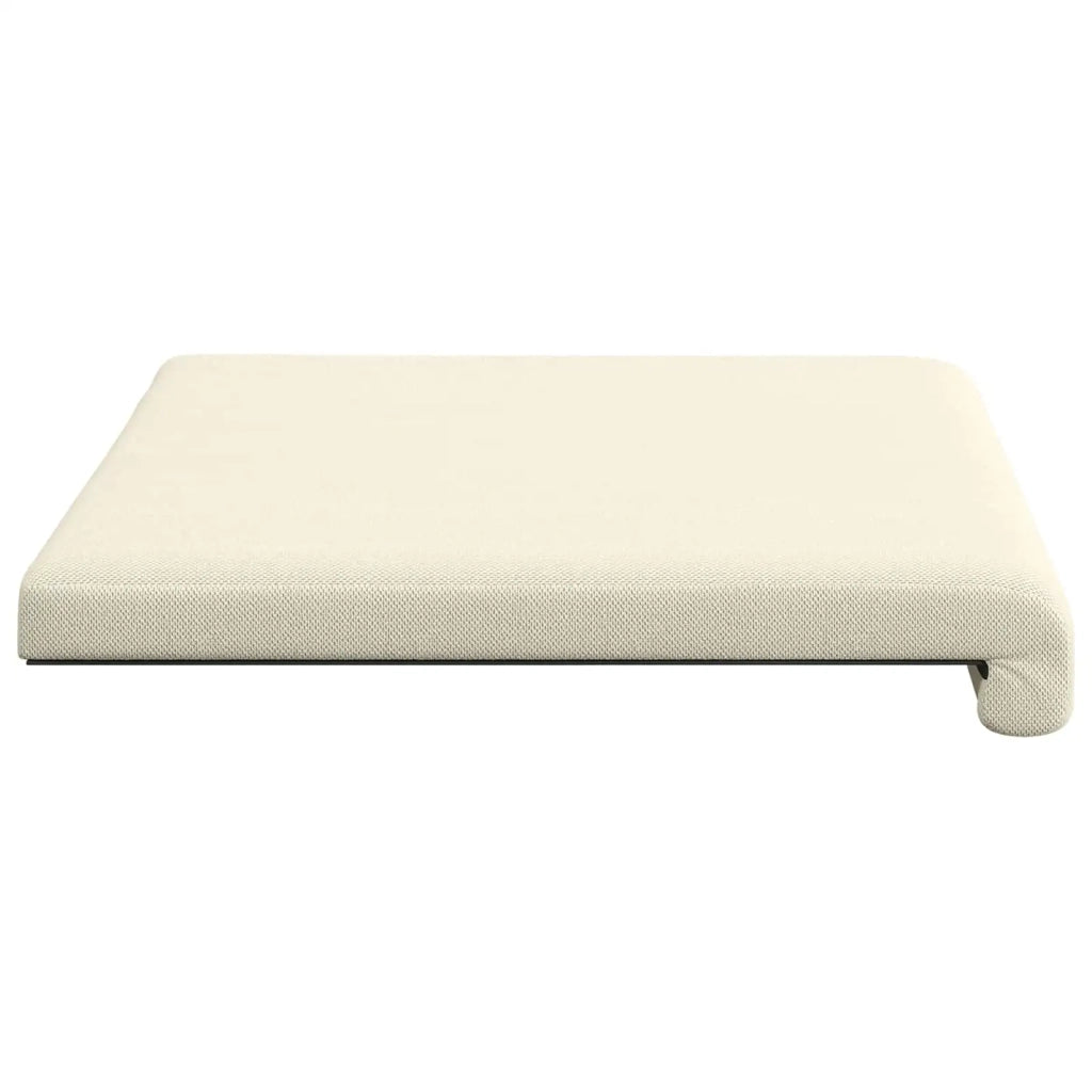 Cuscino per panchina Velvet testurizzato Crema Profondità 35 cm 42043232