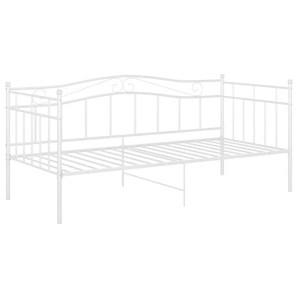 Telaio Divano letto | Sof¨¤ letto | Letto singolo Bianco in Metallo 90x200 cm