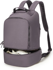 Zak da donna per sport grande Borsa da viaggio per donna con laptop Borsa sportiva impermeabile per donna Borsa da ogni giorno per donna Borsa da scuola per donna Borsa fitness da donna con tasca per scarpe