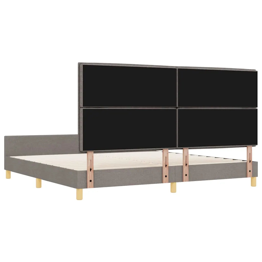 Struttura del letto con testiera Talpa 200 x 200 cm Tessuto 3344680