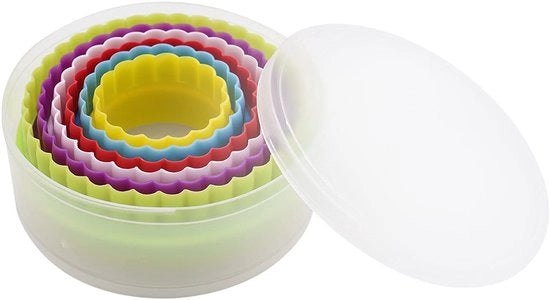 Set di 6 stampi a forma di biscotto - stampi a forma di biscotto per la cottura - stampi a forma di biscotto - accessori da cucina per bambini